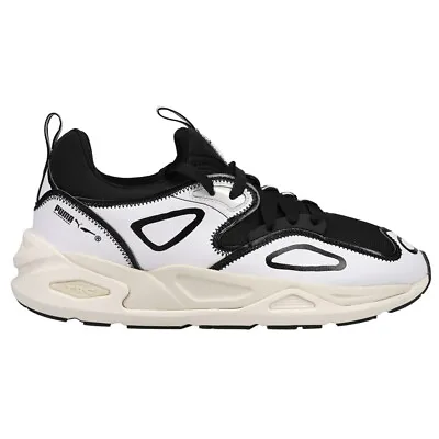 Puma Josh Vides X Trc Blaze Lace Up  Mens Black White Sneakers Casual Shoes 386 • $34.99