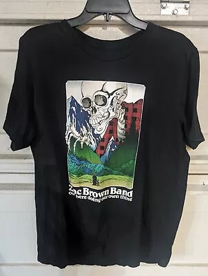 Zac Brown Band T-Shirt Out In The Middle Concert Tour Country Rock 2022 XL • $13.23