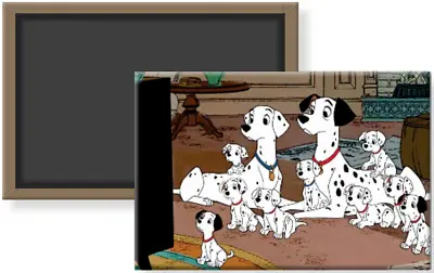 101 Dalmatians Pongo Perdita & Pups Image Fridge Refrigerator Magnet 2 X 3 • $5