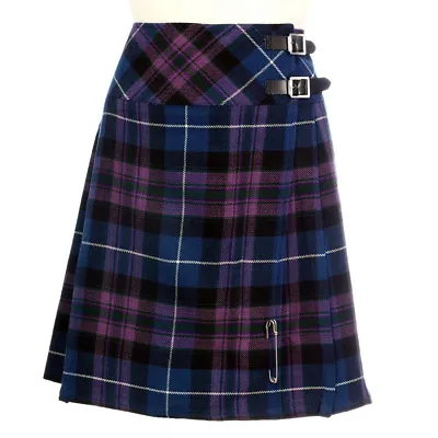 £21.99 • Buy New Ladies Pride Of Scotland 20  Knee Length Kilt Range Of Tartans Size 6-28