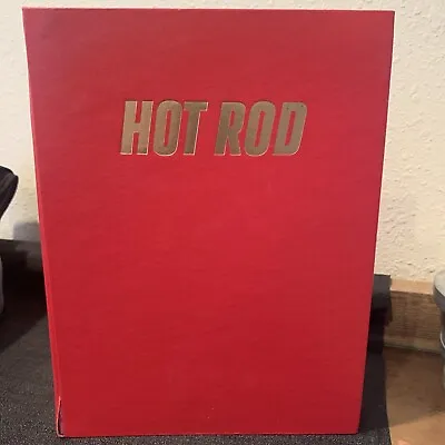 Lot Of 12 Full Year Of 1981 Hot Rod Magazine In Original Red Hot Rod Binder • $33