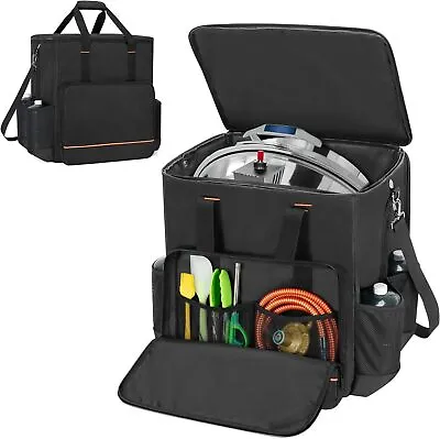 Boat Grill Storage Bag Compatible Magma Marine Kettles Grill Carrying Case Black • $55.41