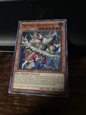 YuGiOh! Mermail Abyssmegalo SHVA-EN037 Super Rare  1st Ed NM • $2