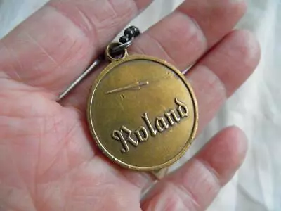 Roland Guided  Missile Defense Co. Brass Key Fob • $14.99