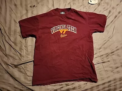 Virginia Tech Hokies VT Tee T-Shirt Short Sleeve Large. J13 • $9