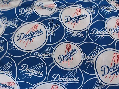 Wtw Fabric Mlb Baseball Los Angeles Dodgers Sports 2016 Official Licensed Quilt • $19.99