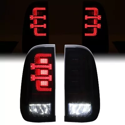 Full LED For 2008-2016 Ford F-250 F-350 F-450 Super Duty Smoke Rear Tail Lights • $173.99