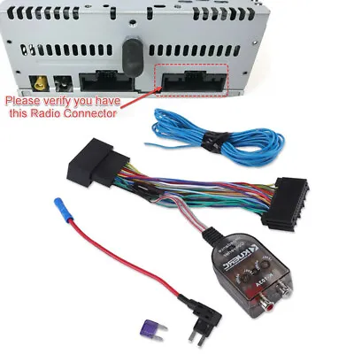 Wire Harness 71-5524 Factory Radio Add A Subwoofer Amplifier For Ford F150 F250 • $20.99