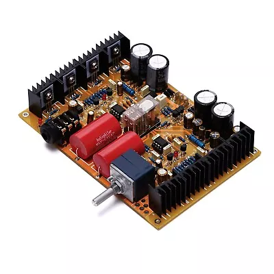 DIY Hifi Class A Headphone Amplifier Kit Base On A1 Amp With Protection Circuit • $39