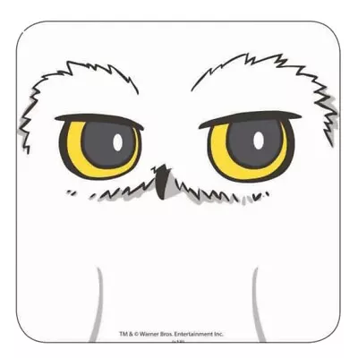 £3.75 • Buy Genuine Harry Potter Hedwig Owl Single Coaster Drinks Mat Hogwarts
