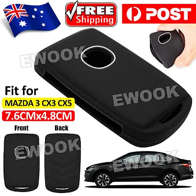 Silicone Key Cover For MAZDA 3 CX3 CX5 2021 2022 2024 Remote Case FOB • $6.95