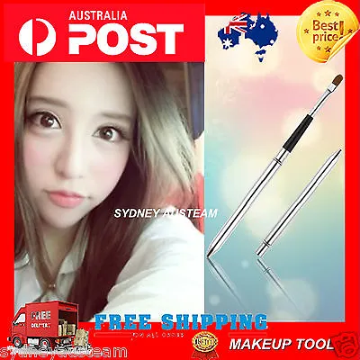 $4.99 • Buy Terrific Nice Makeup Tool Portable Retractable Cosmetic Lipstick Gloss Lip Brush