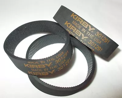 $7.68 • Buy 3 Genuine Kirby Vacuum Cleaner Belts G3 G4 G5 G6 SENTRIA I & II 301291