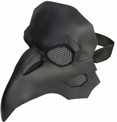 Plague Doctor Bird Long Nose Beak Steampunk Face Mask Halloween Cosplay Adult • $10.16