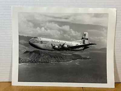 Douglas C-124 GLOBEMASTER PHOTO DATED FEB-22-1956 LIBRARY SANTA MONICA CAL. • $24.99