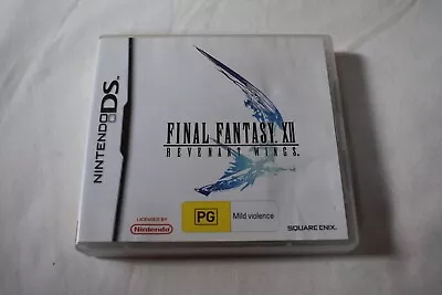 Nintendo Ds Game - Final Fantasy Xii 12 Revenant Wings - Genuine Pal Complete • $44.90
