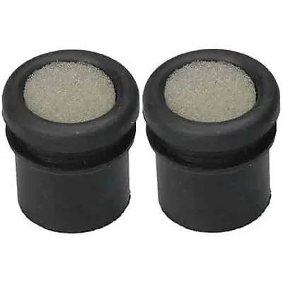 Universal Baffled 1-1/4  OD X 1  ID Push-In Valve Cover Breather Grommets Pair • $8.55