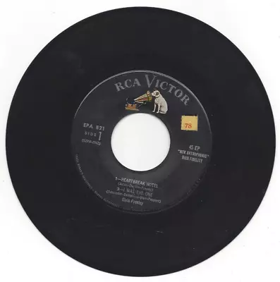 Elvis Presley  Heartbreak Hotel    Epa-821 • $3