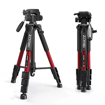 ZOMEI 55 Compact Light Weight Travel Portable Tripod For DSLR Canon Nikon Camera • £12.99