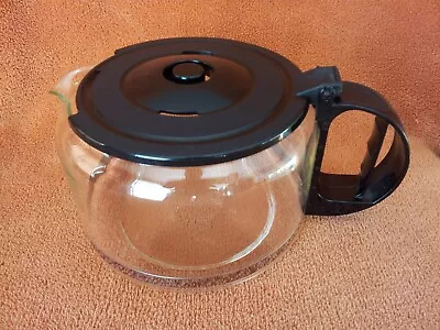$49.75 • Buy Krups 985 8 Cup Glass Coffee Carafe Lid Pot IL Caffe Duomo Maker Machine 587-42