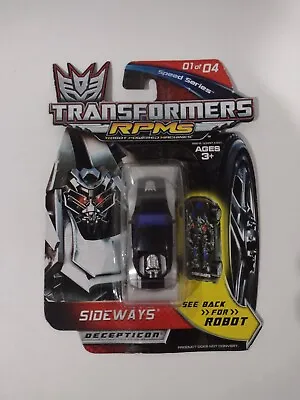 Transformers RPMS SIDEWAYS Speed Series #1/4 Robot Car Machines NEW • $12