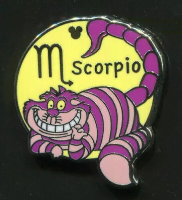 £13.82 • Buy Disney Pin Cheshire Cat Scorpio Alice In Wonderland Zodiac Hidden Mickey