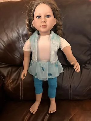 MY TWINN DOLL 23  1997 BROWN LONG HAIR BROWN EYES LIGHT Hispanic • $28