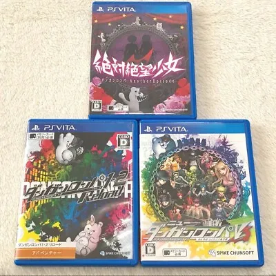 Danganronpa 1 & 2 Reload  Another Episode  V3 Killing Harmony Set PS Vita PSV • $97.90