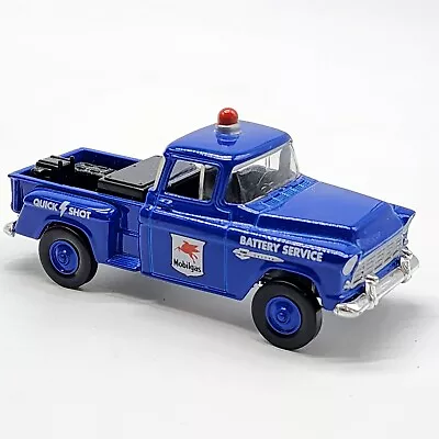 MOBILGAS 1955 Chevrolet 3100 GM Battery Service Diecast Truck Matchbox 2003 • $14.95