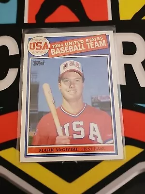 1985 Topps #401 Mark McGwire Rookie Card RC • $14.99