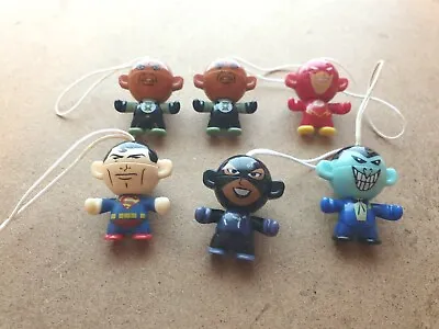 Kinder Egg Surprise. Twistheads Figure Toys. DC Figures. Superman Joker Flash. • £8.99