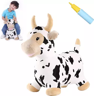 INPANY Bouncy Horse Cow Hopper For Toddlers Inflatable Hopper/Bounce Horse/Hopp • $44.99
