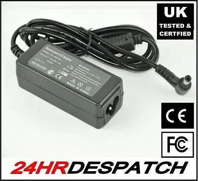 £12.49 • Buy New Acer Adp-40 Th A Laptop Netbook Adapter 40w Charger Power Supply
