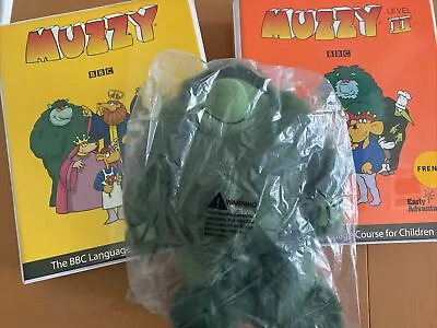 Muzzy BBC FRENCH Language Course DVD Level 1 & 2 COMPLETE W Plush New • $39.99