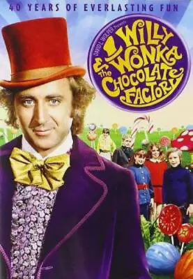 Willy Wonka & The Chocolate Factory - DVD By Gene Wilder - VERY GOOD • $4.83