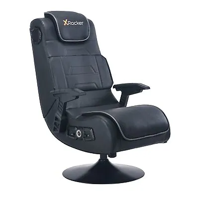 X Rocker Pro Lounging Video Gaming Pedestal Chair With Vibration Wireless A... • $312.60