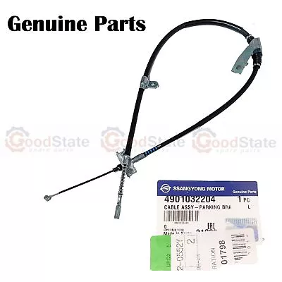 $78.62 • Buy GENUINE SsangYong Actyon Sports 2007-2012 Rear LH Hand Parking Disc Brake Cable