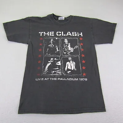 Vintage The Clash Shirt Mens Small Live At Palladium Punk Concert Early 2000s • $49.97