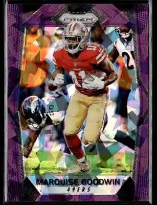 Marquise Goodwin 2017 Panini Prizm Prizms Purple Crystals #57 47/75 SKUJC1619 • $1.89