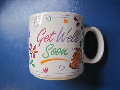Vintage Get Well Soon Coffee Mug • $12.95