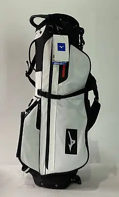 Mizuno BR-D3 Stand Bag White Black 4-Way Divide Dual Strap Golf Bag NEW • $175.99