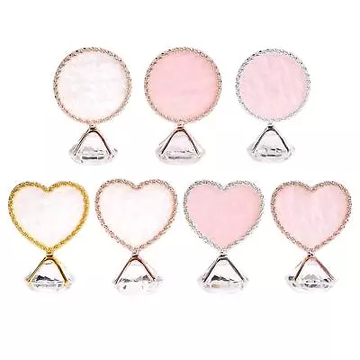 Nail Art Palette With Diamond Base Painting Nail Gel Board Holder Tray • $7.24