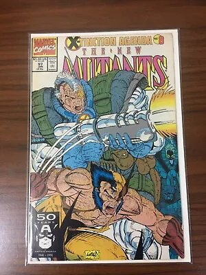 $3 • Buy The New Mutants #97  X-Tinction Agenda Part 8 - Marvel 1991.  (K)