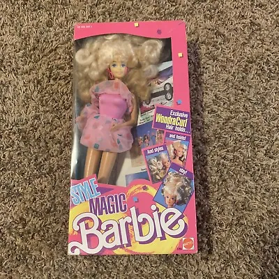 Barbie Style Magic Vintage 1988 Mattel 1283 NRFB SEALED In Box Wondra Curl Hair • $39.99