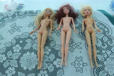 Barbie My Scene Dolls X 3 Mattel 1999 Needs Some Tlc • £16.99