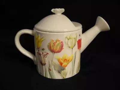 Hallmark Marjolein Bastin Nature's Sketchbook 3 Cup Watercan Teapot / Pitcher • $19.95