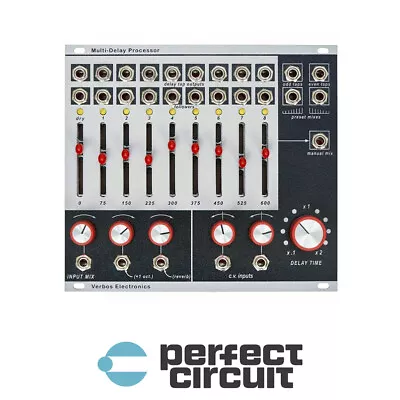 Verbos Multi-Delay Processor Modular EURORACK - NEW - PERFECT CIRCUIT • $655