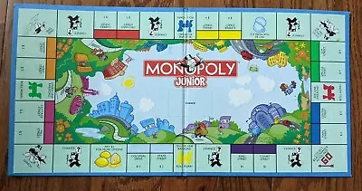 2005 MONOPOLY JUNIOR (Lemonade) Replacement Parts/Pieces Game Board Only • $5.35