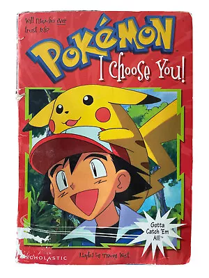 Pokemon I Choose You By Tracey West 1999 Paperback Book Scholastic • $2.97