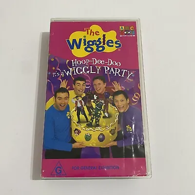 The Wiggles (VHS 2001) Hoop Dee Doo ABC Kids Video Tape Wiggles Original Cast • $28